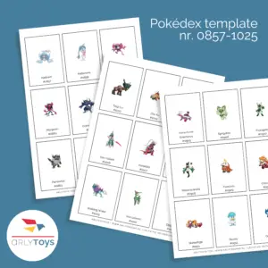 Pokemon Pokedex Template 3 (0857-1025)