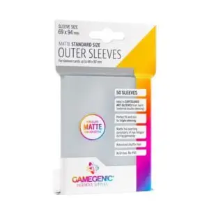 Gamegenic - Outer Sleeves Matte: Matte (50 stuks)
