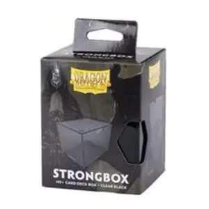 Dragon Shield Strongbox Box - Clear Black