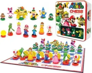 Alternative view of Super Mario Chess Tin