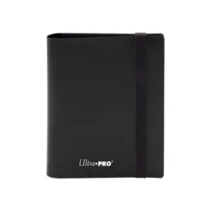 Ultra Pro 2-Pocket PRO-Binder Eclipse Jet Black
