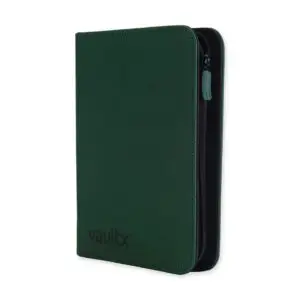 Alternative view of VaultX 4-Pocket Exo-Tec® Zip Binder Groen verzamelmap