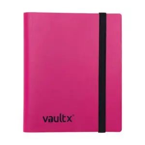 Vault X 4-Pocket Strap Binder Pink