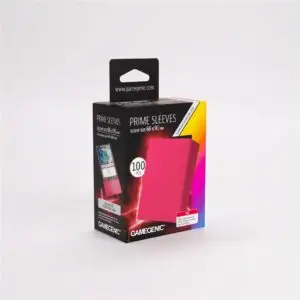 Gamegenic Standard Size Prime Sleeves Rood (100