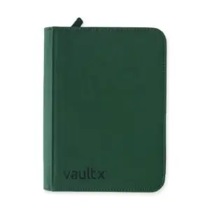 vaultx Zip Binder 4-Pocket donkergroen