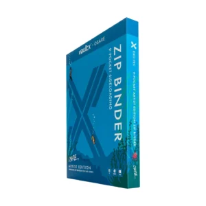 Vault X 9-Pocket Exo-Tec® Zip Binder Water: Osare - Afbeelding 4