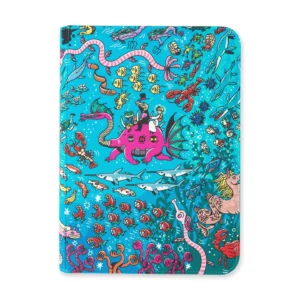 Vault X 9-Pocket Exo-Tec&reg; Zip Binder Water: Osare