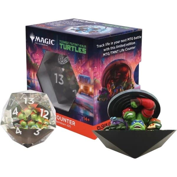 Sirius Dice – Magic: The Gathering Teenage Mutant Ninja Turtles 55mm d20 Spindown