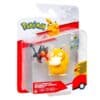 Pokemon Battle Figure Set Psyduck Litten Frigibax