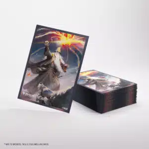 Alternative view of Magic: The Gathering | The Hobbit Premium Art Sleeves Gandalf Shadow's Foe