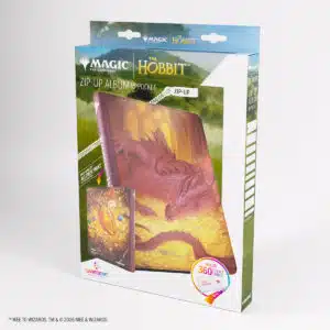 MTG The Hobbit Zip-Up Album 18-Pocket Smaug's Mox Amber