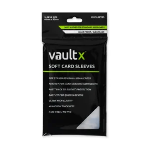 soft card sleeves vault x