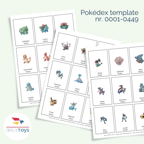 Pokémon TCG Pokédex bouwen | Gratis Download Template Binder