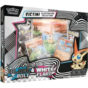 Pokemon TCG Cards | Kopen Flevoland | Black Bolt & White Flare | Illustration Collection Victini Box